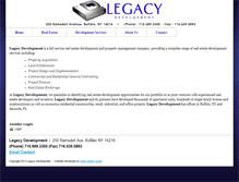 Tablet Screenshot of brandon.legacydev.com