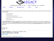 Tablet Screenshot of legacydev.com